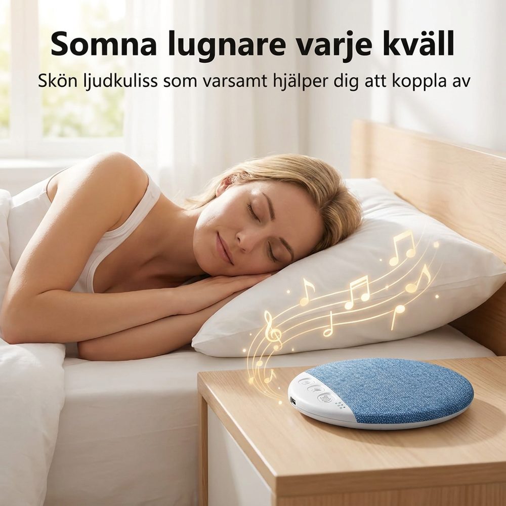 Trådlös hela natten, laddas på dagen.