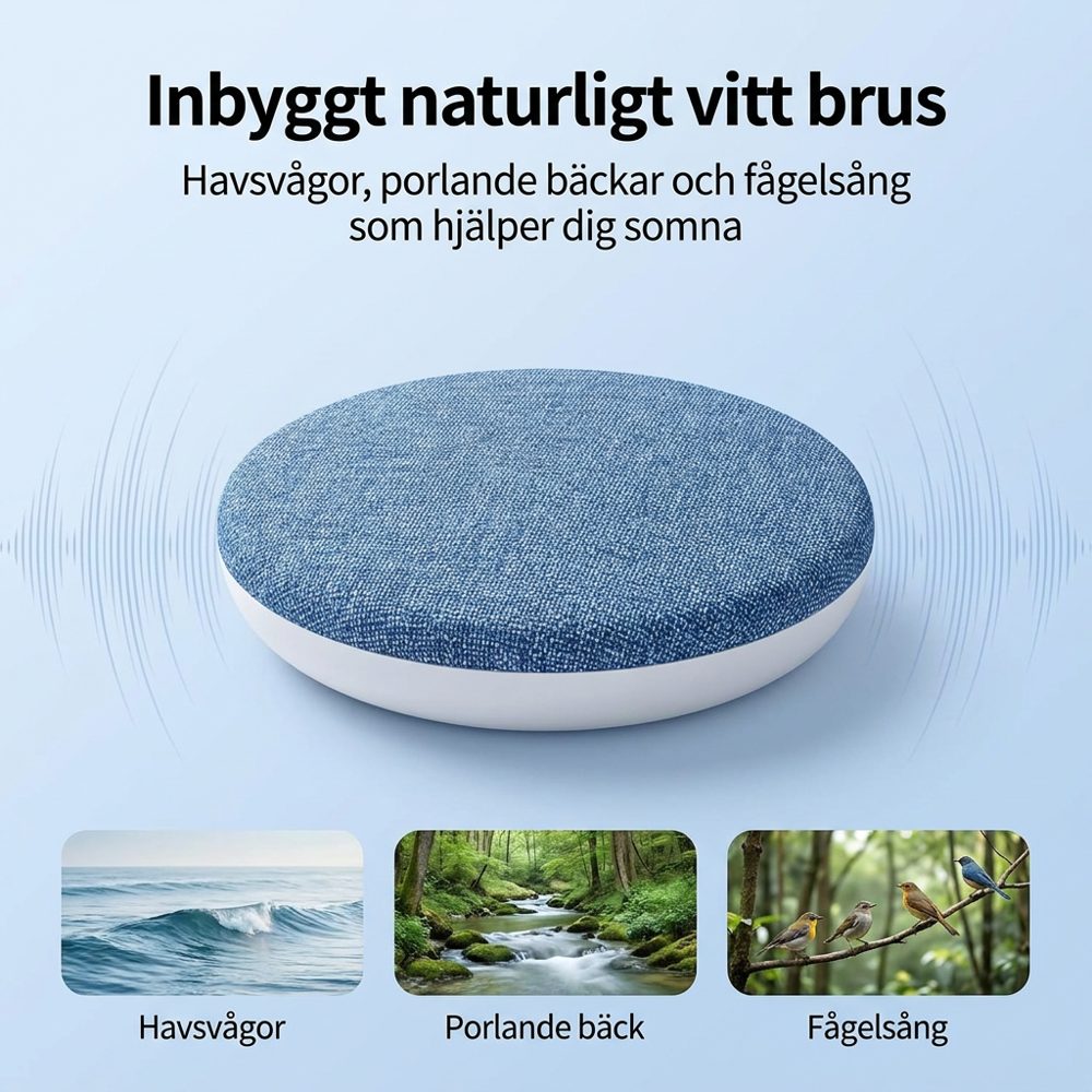 Sömnen börjar med rätt ljud.